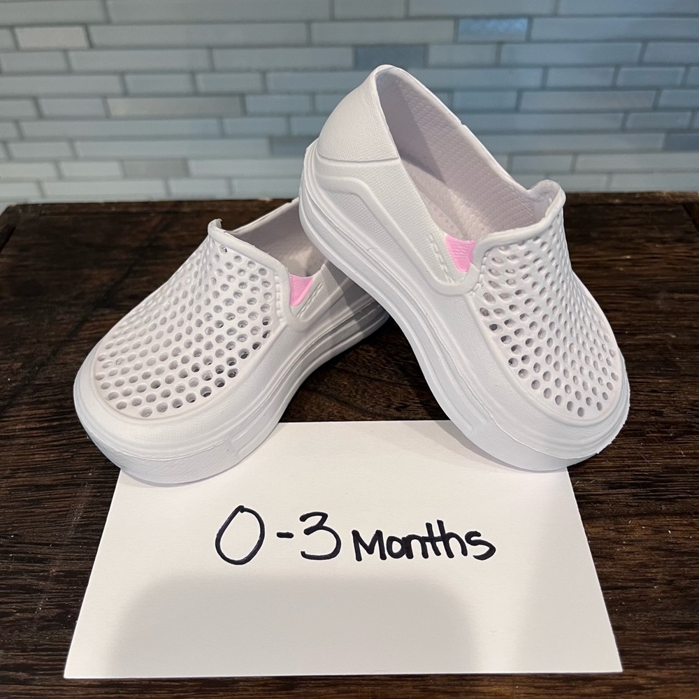 Gerber baby rubber slip on shoes
